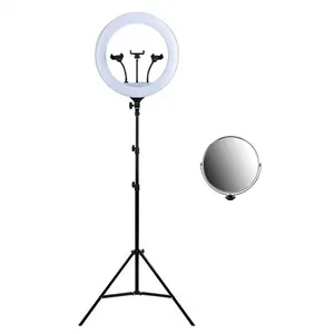 رینگ لایت مدل YQ-460A به همراه آینه