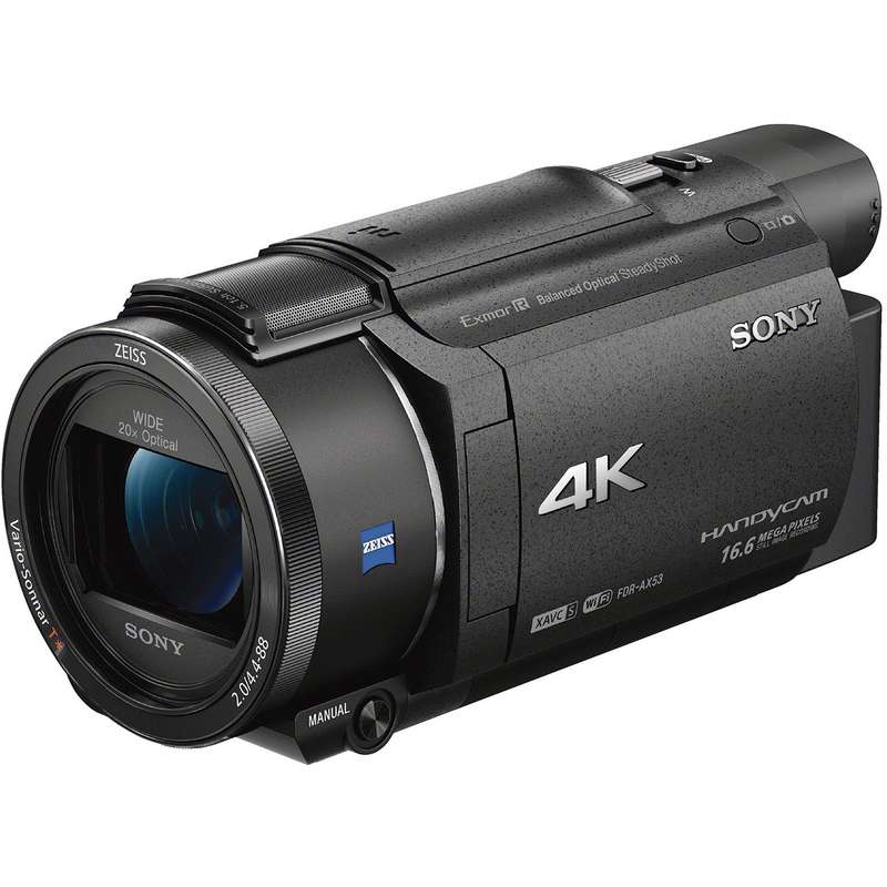 دوربین فیلم برداری سونی مدل FDR-AX53 دوربین فیلم برداری سونی مدل FDR-AX53