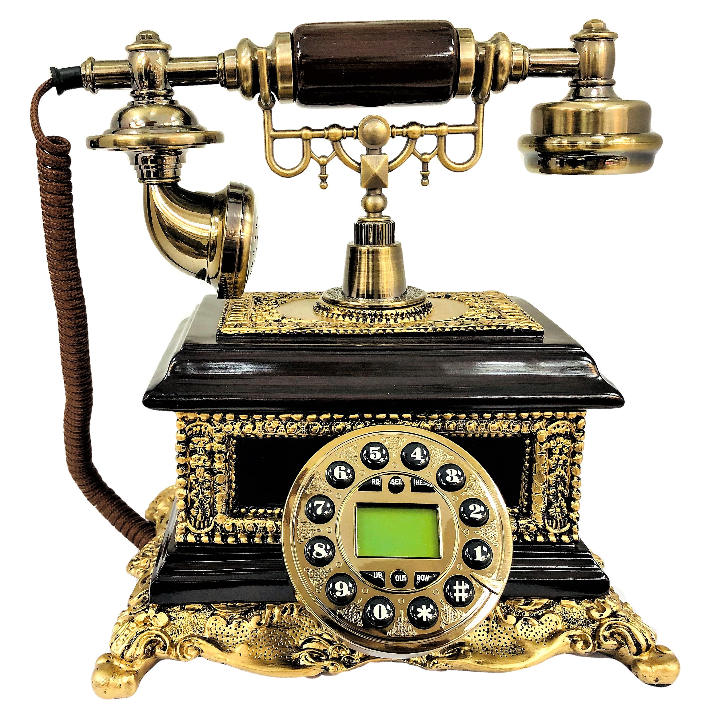 تلفن کلاسیک چوبی BHD مدل 5584