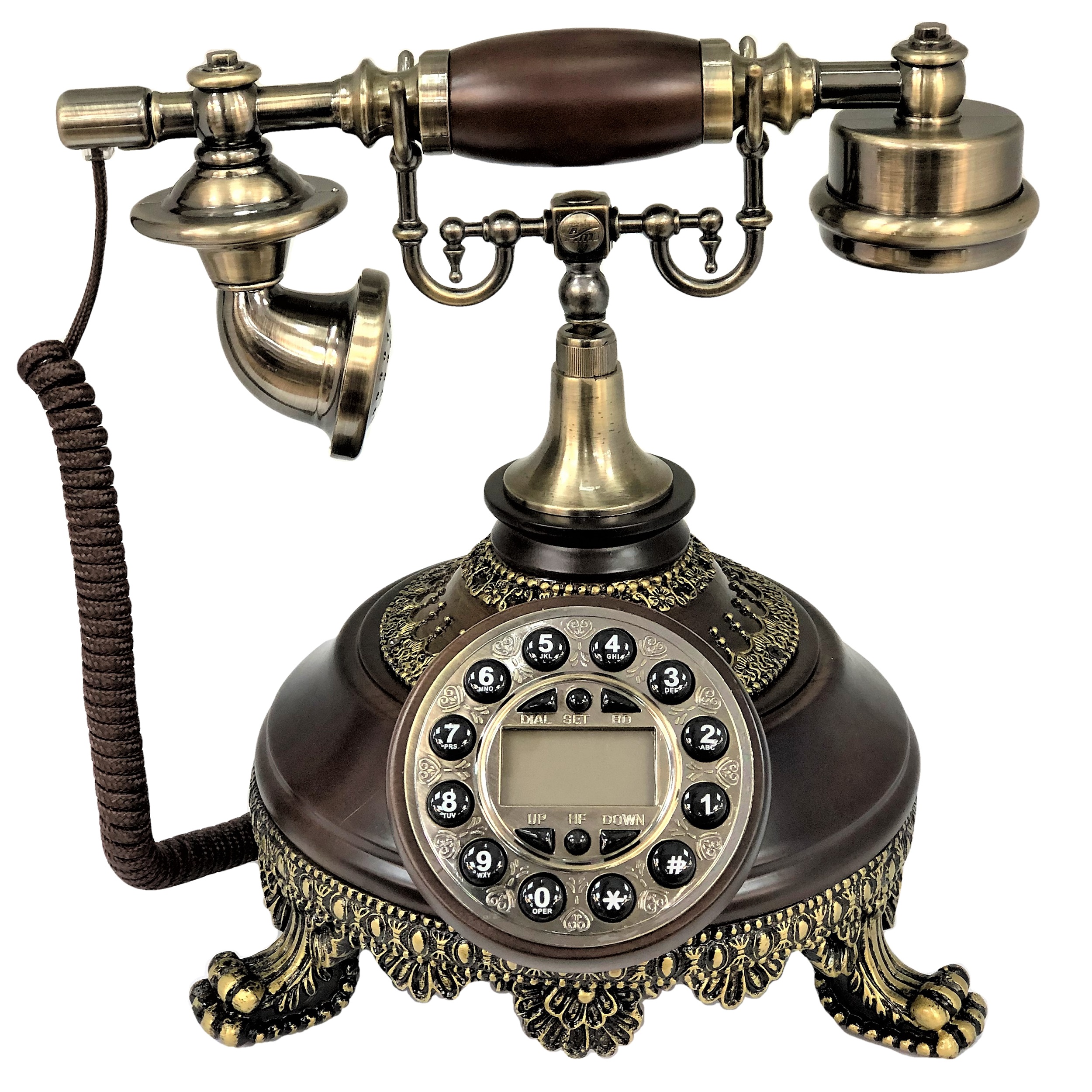 تلفن کلاسیک چوبی BHD مدل 5629