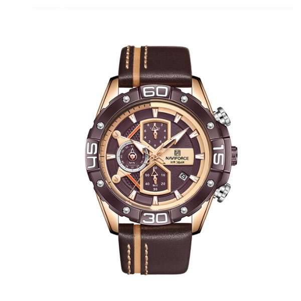 ساعت مچی عقربهای مردانه نیوی فورس مدل NF8018 RGCEBN ساعت مچی عقربهای مردانه نیوی فورس مدل NF8018 RGCEBN