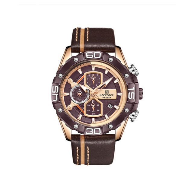 ساعت مچی عقربهای مردانه نیوی فورس مدل NF8018 RGCEBN ساعت مچی عقربهای مردانه نیوی فورس مدل NF8018 RGCEBN