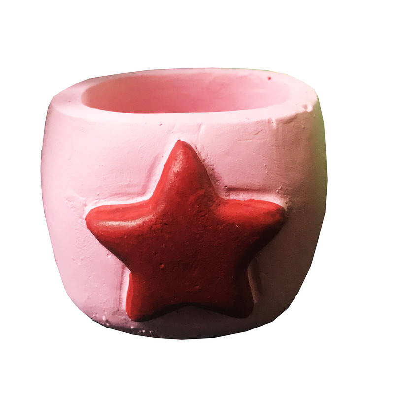 گلدان طرح ستاره کد 038 گلدان طرح ستاره کد 038