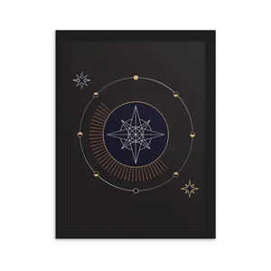 Minimal Wall Art Geometric Shapes Design Code 2687