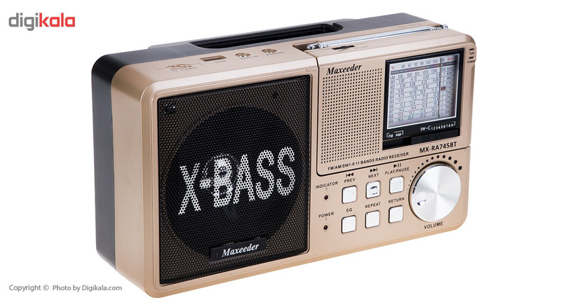 رادیو مکسیدر مدل MX-RA745BT