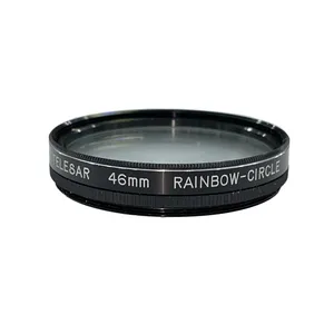 فیلتر لنز تلسار مدل COLORED DIFFRACTION STAR RAINBOW CIRCLE - 46MM