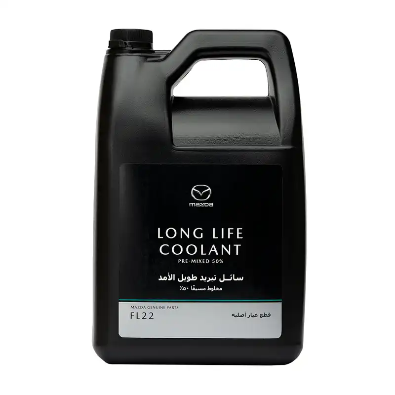 آب رادیاتور مزدا مدل FL22 کد Long Life Coolant حجم 4 لیتر
