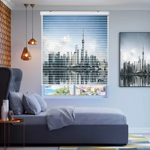 پرده زبرا زیو مدل C-2018 سایز 150x150 سانتی متر