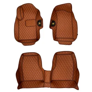 کفپوش پنج بعدی خودرو مدل MC چرم گلدوزی مناسب برای پژو پارس