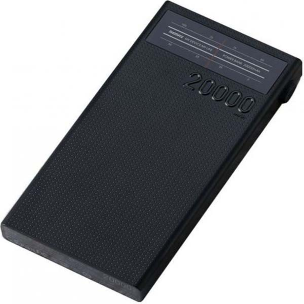شارژر همراه ریمکس مدل رادیو RPP-102 ظرفیت 20000 میلی آمپر ساعت