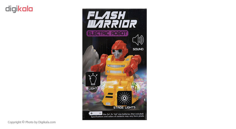 ربات اسباب بازی مدل Flash Warrior RY