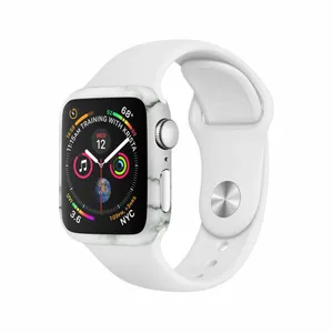 MAHOOT Blanco_Smoke_Marble Cover Sticker for Apple Watch Watch 4 40mm