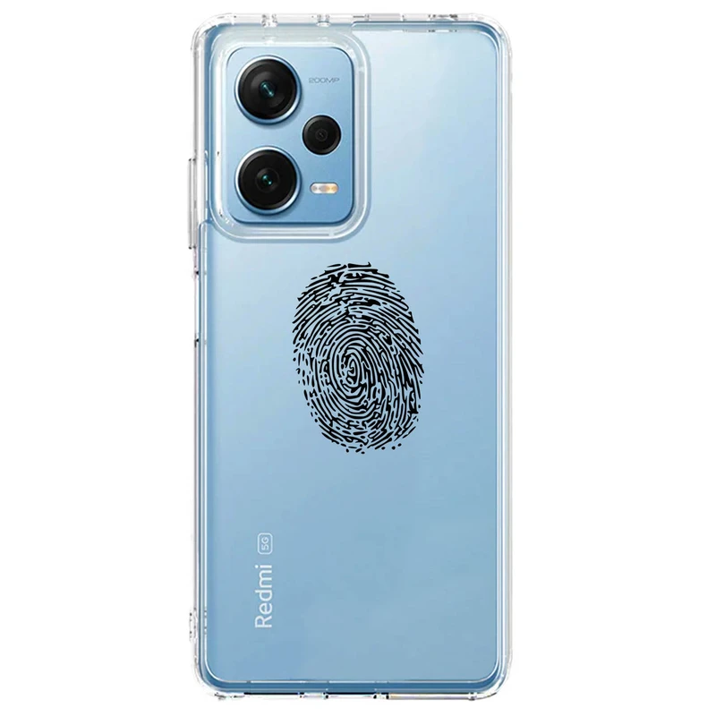 کاور مگافون طرح اثر انگشت مدل C62-B مناسب برای گوشی موبایل شیائومی Poco X5 Pro