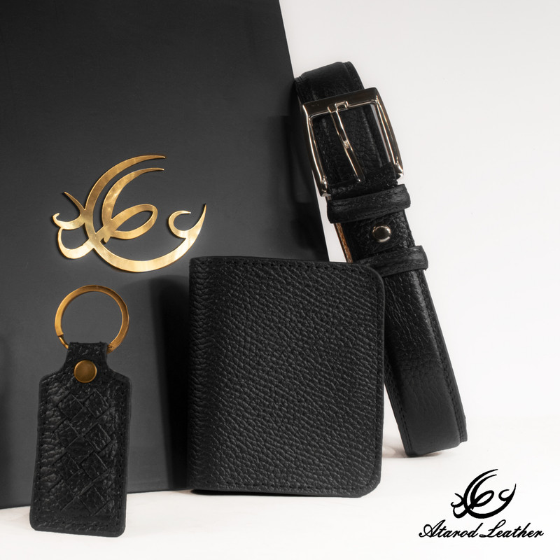 ست هدیه چرم عطارد مدل A30 3 در وبزینر ست هدیه چرم عطارد مدل A30