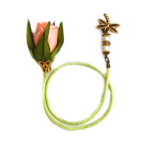 نشانگر کتاب مدل فانتزی گل و پروانه کد 30001939