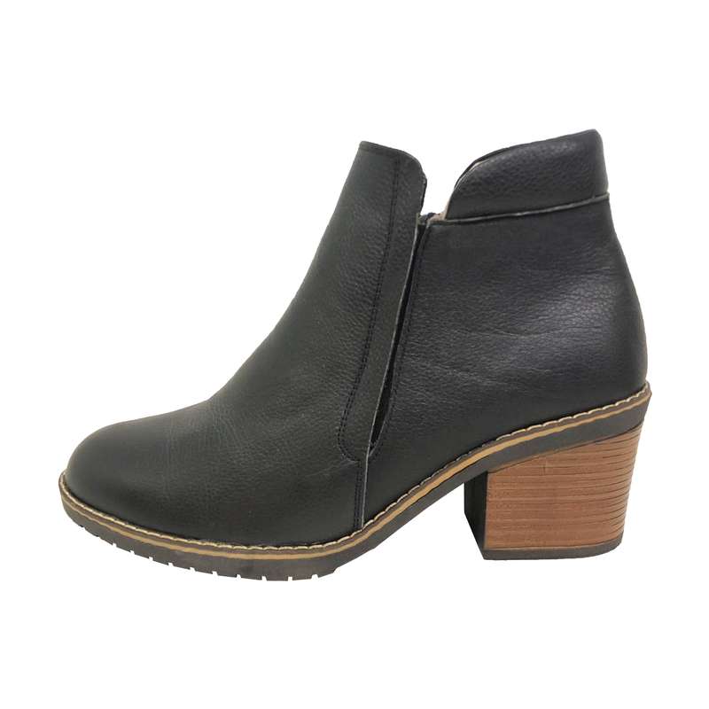 نیم بوت زنانه سرزمین چرم مدل 5221