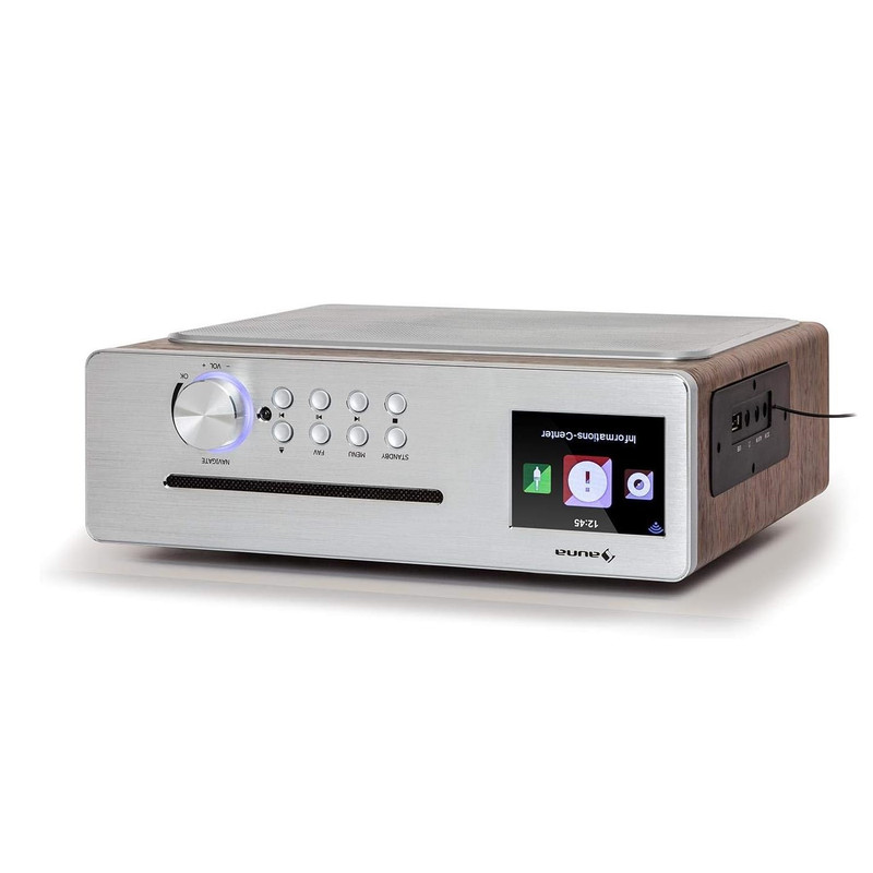 رادیو اسپیکر FM آئونا مدل Silver Star Chef دارای پورت USB