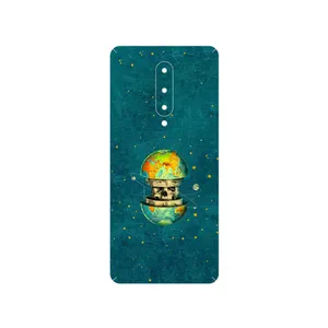 MAHOOT Collage of Earth Face Cover Sticker for OnePlus 8
