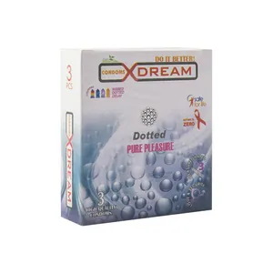 کاندوم ایکس دریم مدل Dotted بسته 3 عددی