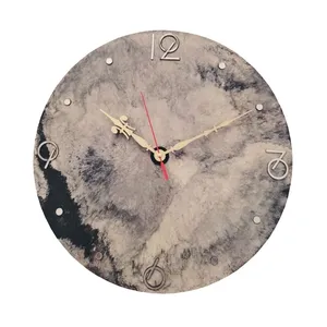 ساعت دیواری مدل رگه دار کد 103