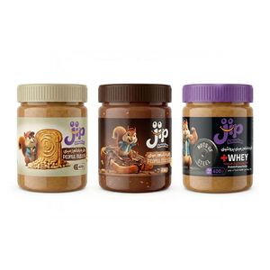 کره بادام زمینی جیپ عمارلو - 400 گرم بسته 3 عددی
