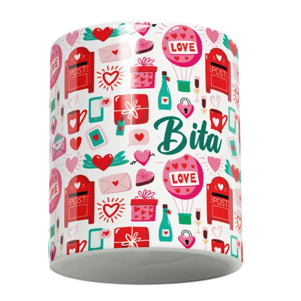 ماگ لاژید مدل اسم بیتا کد SA04