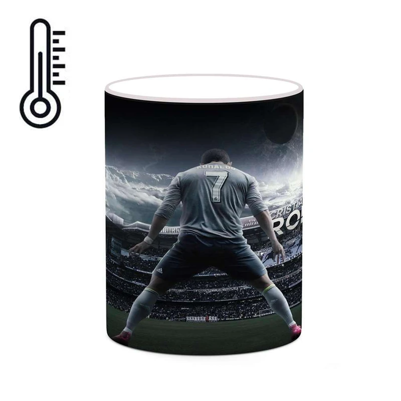 ماگ حرارتی کاکتی مدل کریستیانو رونالدو کد mgh24805