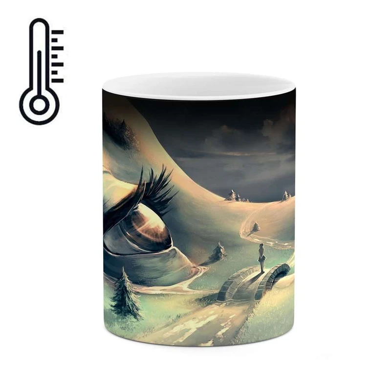 ماگ حرارتی کاکتی مدل انیمه کد mgh17583