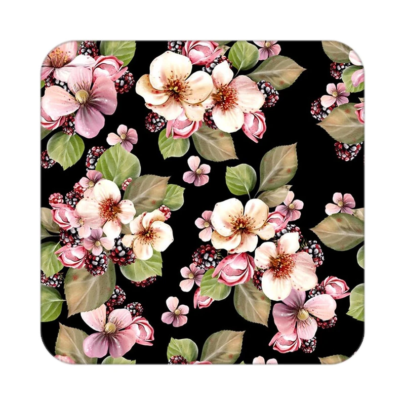 زیر لیوانی کاکتی طرح گل مدل mp19618