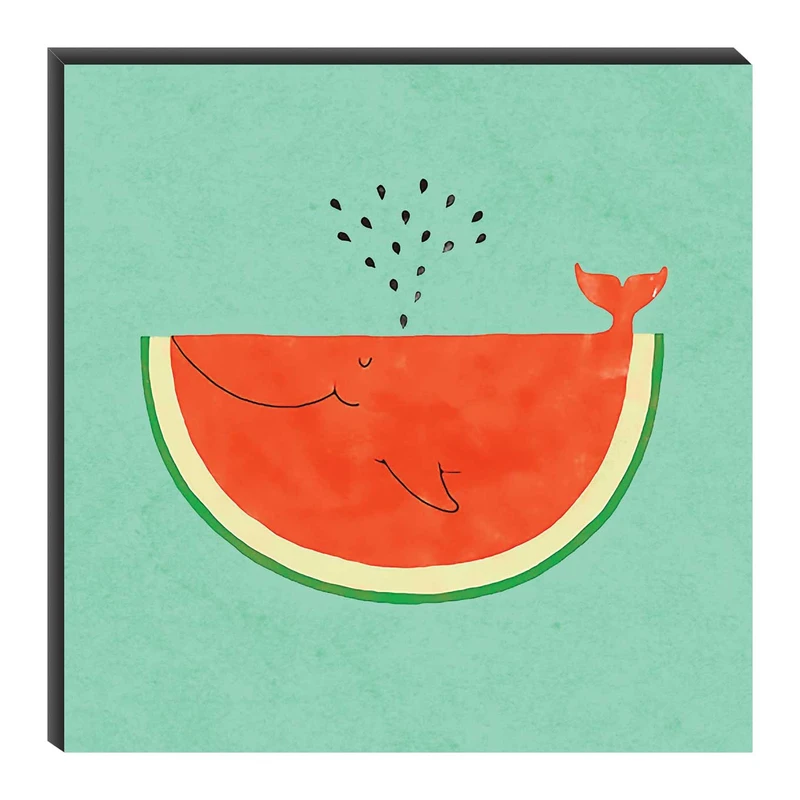 تابلو شاسی میم تیم طرح نهنگ هندوانه مدل T1935