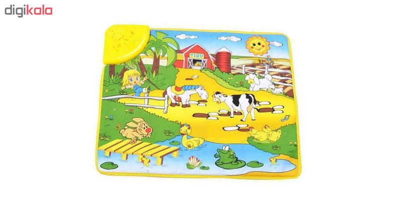 زیر انداز بازی کودک مدل Music Farm
