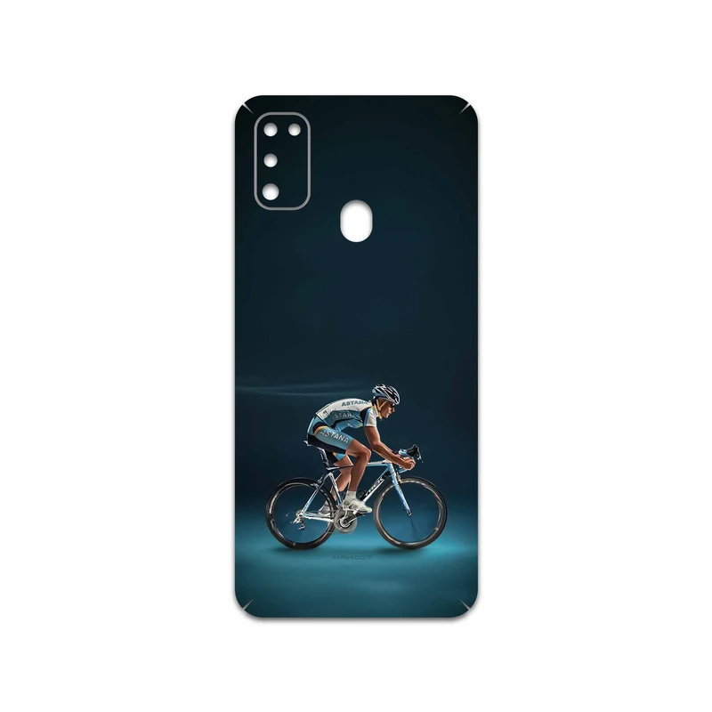 برچسب پوششی ماهوت مدل Road cycling مناسب برای گوشی موبایل سامسونگ Galaxy M30s