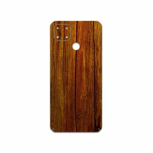 MAHOOT Orange-Wood Cover Sticker for Realme C25s