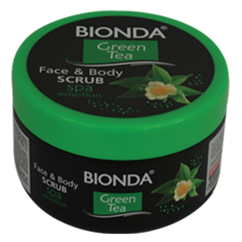 اسکراب لایه بردار بیوندا مدل GREEN TEA حجم 350 میلی لیتر
