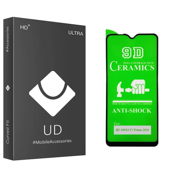 محافظ صفحه نمایش 9D یو دی مدل ULTRA مناسب برای گوشی موبایل هوآوی Y7 Prime 2019