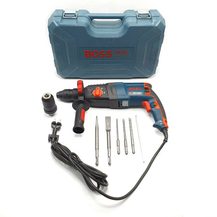 مجموعه 7 عددی دریل بتن کن باس مدل 28DFR