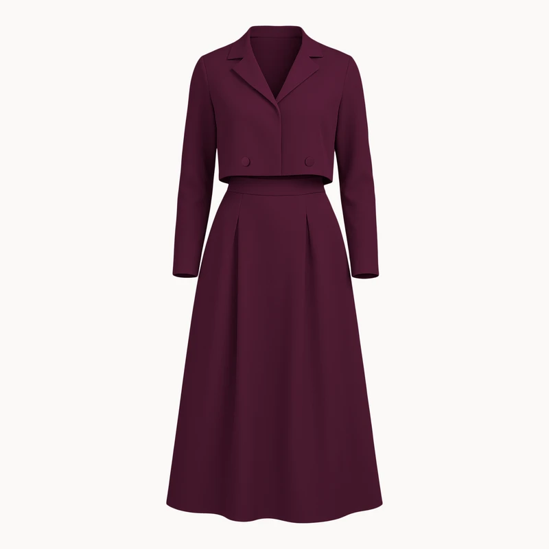 ست کت و دامن رسمی زنانه مدل Regalia کد M5488