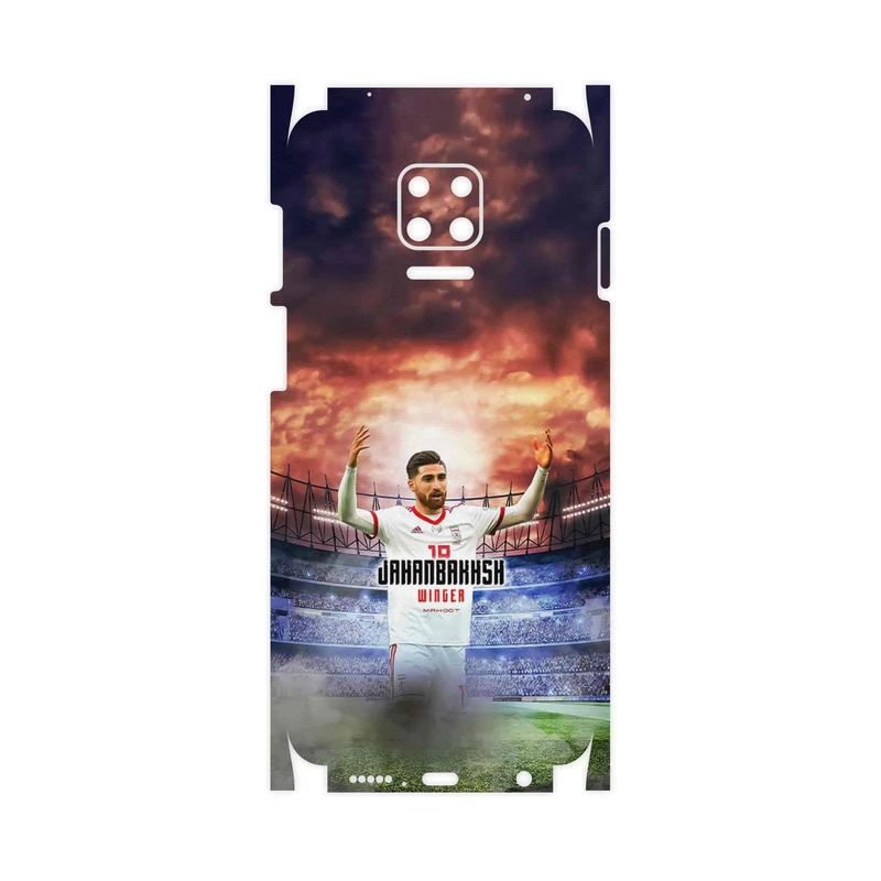 برچسب پوششی ماهوت مدل Alireza Jahanbakhsh-FullSkin مناسب برای گوشی موبایل شیائومی Redmi Note 9S