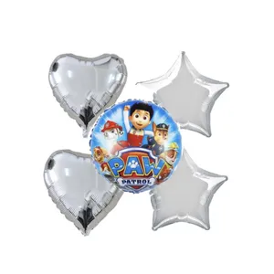 بادکنک فویلی پارتی لند تهران طرح سگ های نگهبان کد pawpatrol56 مجموعه 5 عددی