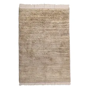 گلیم دستبافت سه متری مدل شگی مراکشی کد 4040325