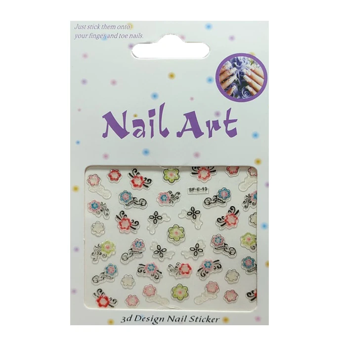 برچسب لنز ناخن مدل SF_E_13