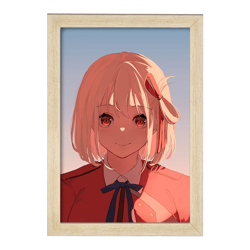 تابلو خندالو مدل چیساتو انیمه لیکوریس ریکویل Lycoris Recoil  کد 22964