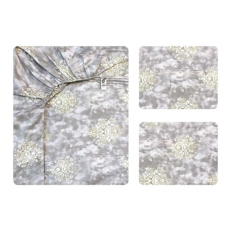 سرویس ملحفه 2 نفره 3 تکه آدنو مدل توران کد CH144