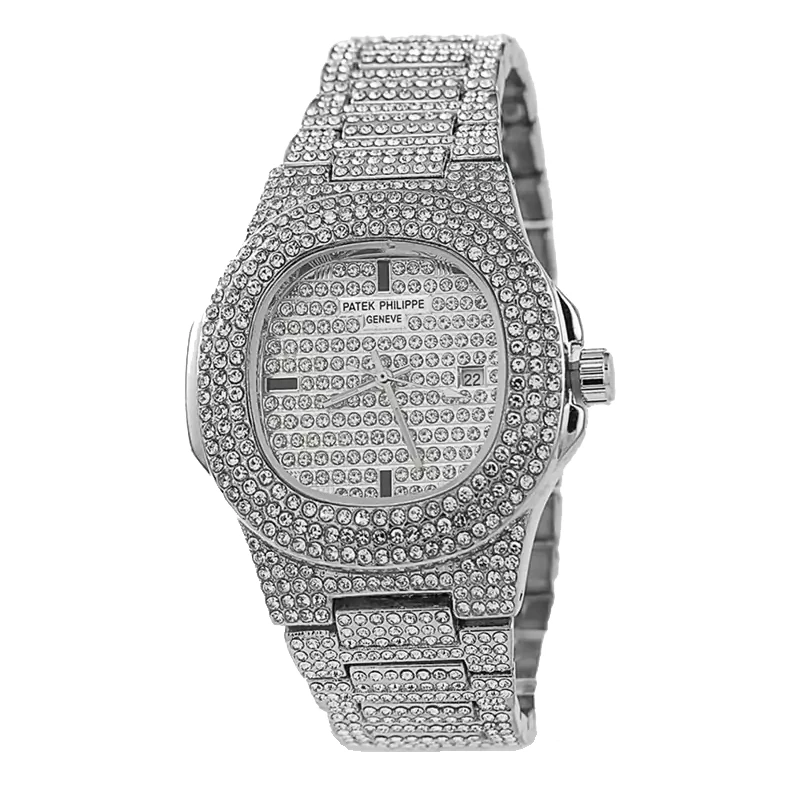 ساعت مچی عقربه ای زنانه مدل فول نگین T1515