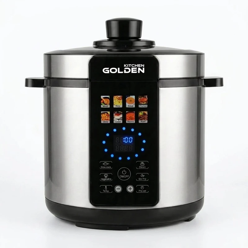 مولتی کوکر 6 لیتری گلدن کیچن مدل gk910