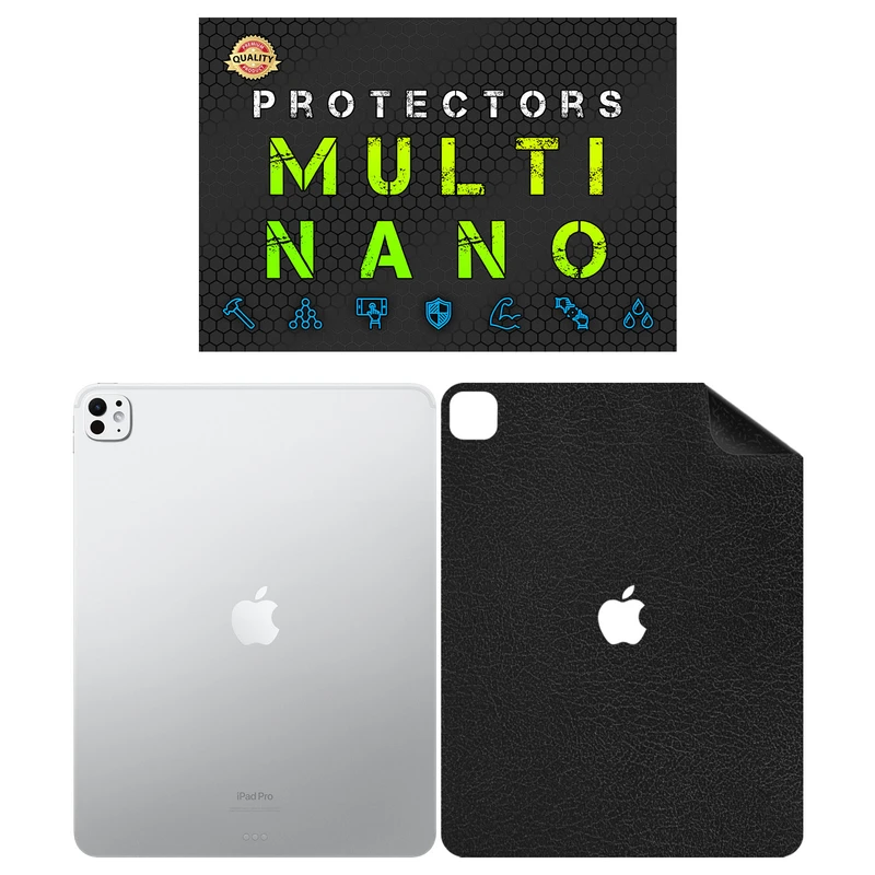 برچسب پوششی مولتی نانو طرح چرم مدل X-F1L مناسب برای تبلت اپل iPad Pro 13 inch M4 2024