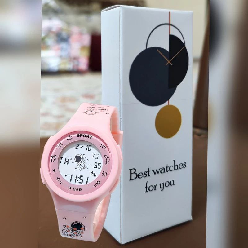 ساعت مچی دیجیتال بچگانه مدل ضد آب فضایی کد 10