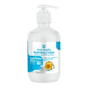max beauty sunflower oil hydrating cream 400ml