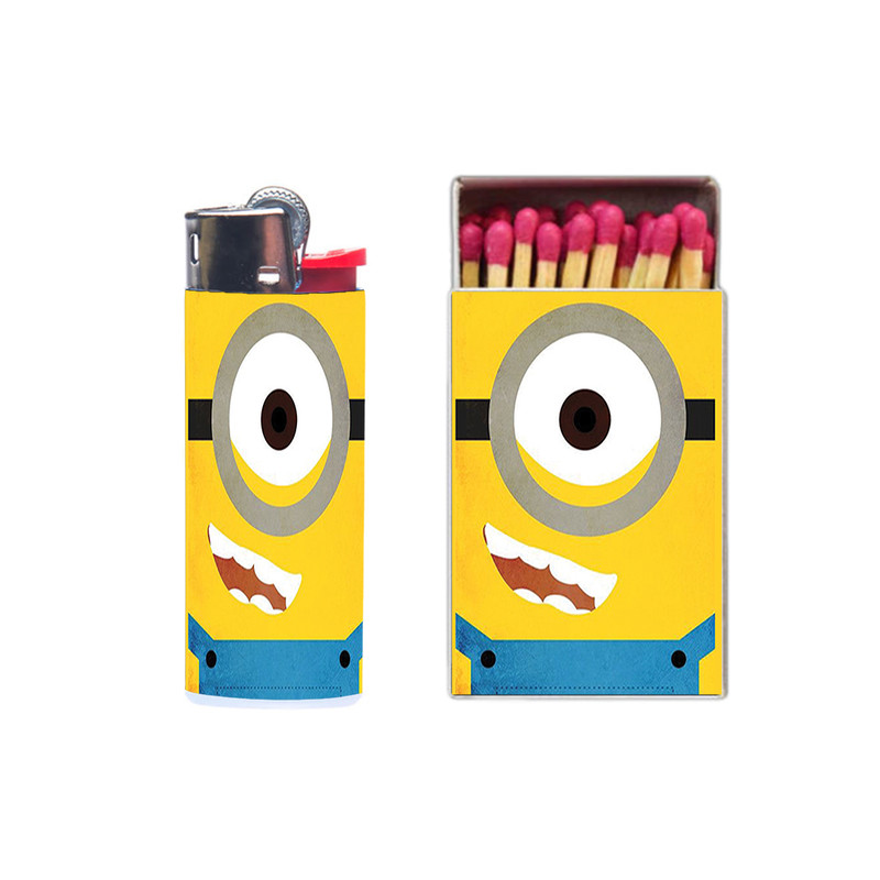 فندک و کبریت مدل مینیون کد 177