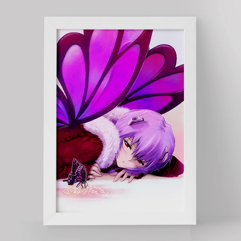 تابلو خندالو مدل ری آیانامی انیمه اونگلیون کد 13803